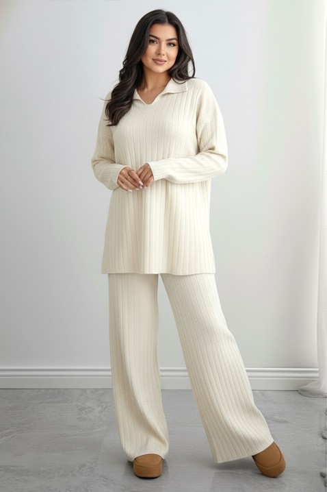 Komplet MAKSINA ECRU - Kompleti za svakodnevni look | Ivet.RS Komplet MAKSINA ECRU, Boja: ecru, IVET.RS - Nova Kolekcija