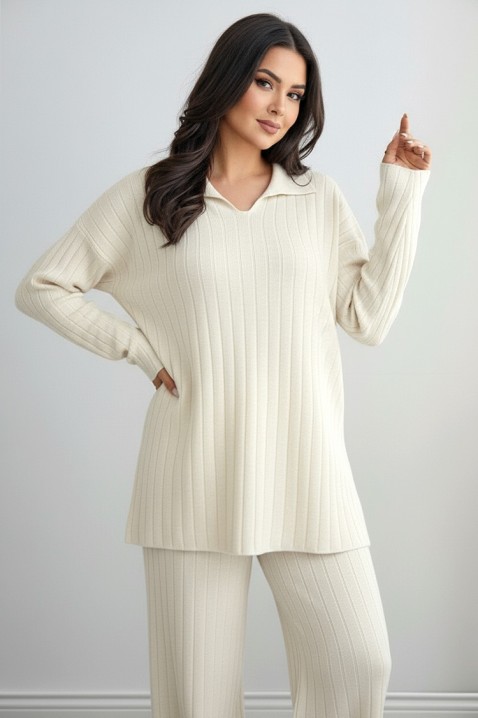 Komplet MAKSINA ECRU - Kompleti za svakodnevni look | Ivet.RS Komplet MAKSINA ECRU, Boja: ecru, IVET.RS - Nova Kolekcija