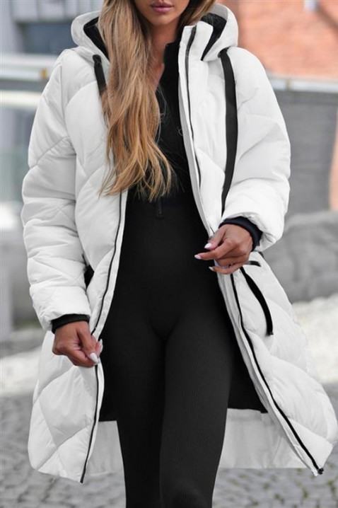 Jakna SIBELZA WHITE, Boja: bela, IVET.RS - Nova Kolekcija