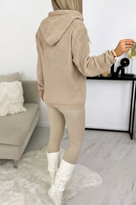 Dukserica TRAMELFA BEIGE, Boja: bež, IVET.RS - Nova Kolekcija