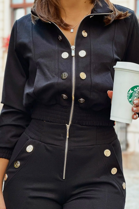 Komplet BENSEMA BLACK - Kompleti za svakodnevni look | Ivet.RS Komplet BENSEMA BLACK, Boja: crna, IVET.RS - Nova Kolekcija