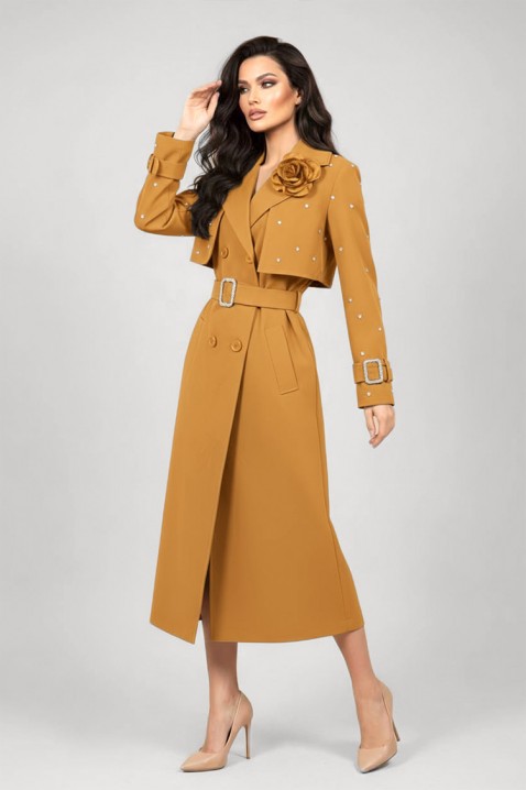 Mantil RODILDA BEIGE, Boja: bež, IVET.RS - Nova Kolekcija