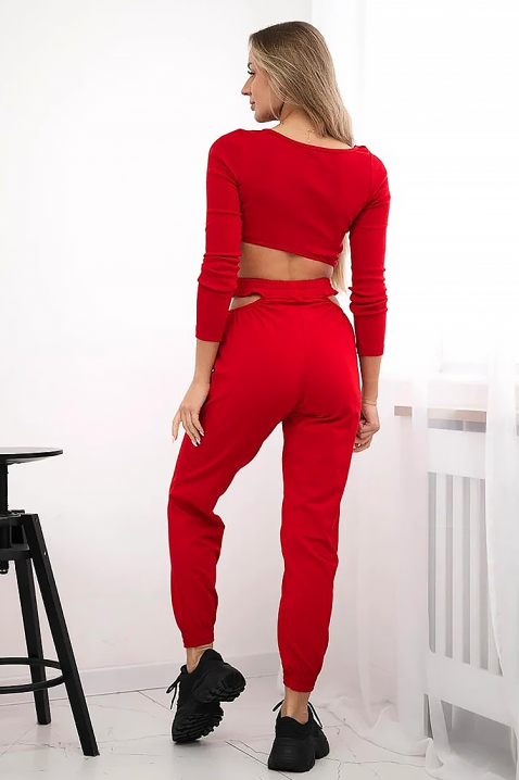 Komplet RADELVA RED - Kompleti za svakodnevni look | Ivet.RS Komplet RADELVA RED, Boja: crvena, IVET.RS - Nova Kolekcija