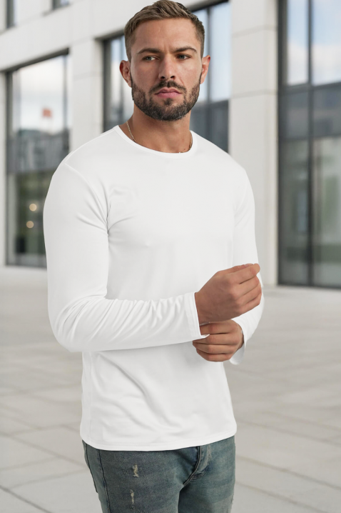 Muška bluza GLOMERZO WHITE - Bluze | Ivet.RS Muška bluza GLOMERZO WHITE, Boja: bela, IVET.RS - Nova Kolekcija