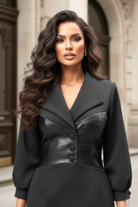 Haljina ERIANDA - Midi haljine | Ivet.RS Haljina ERIANDA, Boja: crna, IVET.RS - Nova Kolekcija