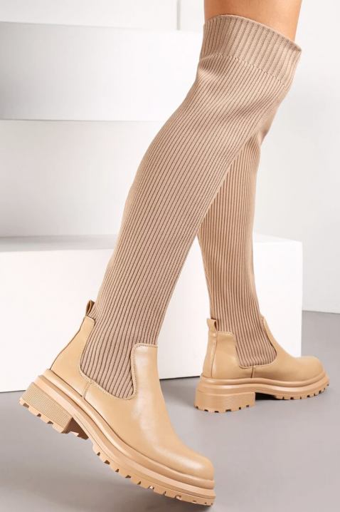 Čizme AMORINDA, Boja: bež, IVET.RS - Nova Kolekcija