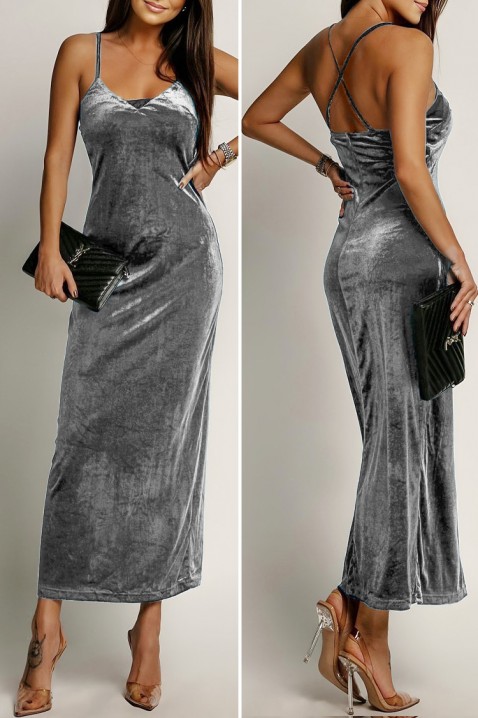 Haljina ZERFILGA SILVER, Boja: srebrna, IVET.RS - Nova Kolekcija