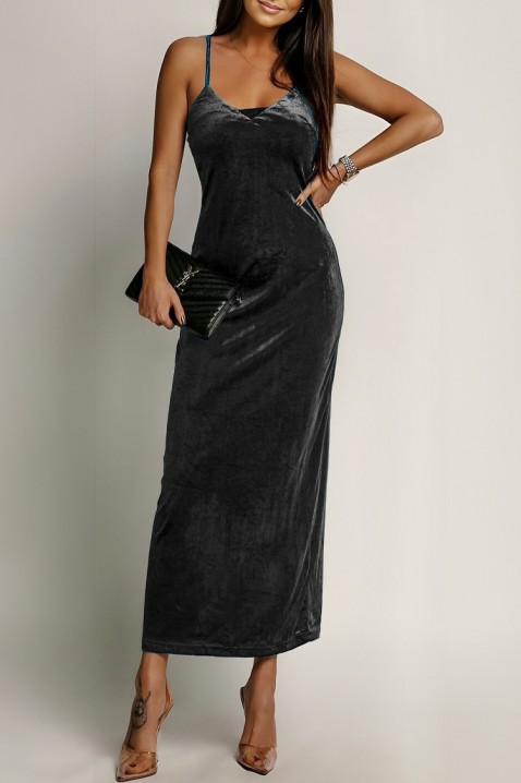 Haljina ZERFILGA BLACK, Boja: crna, IVET.RS - Nova Kolekcija