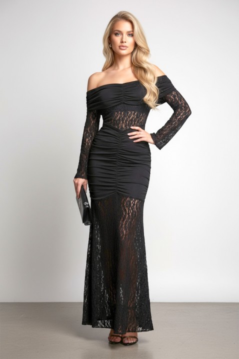 Haljina UNDRENZA BLACK - Duge haljine | Ivet.RS Haljina UNDRENZA BLACK, Boja: crna, IVET.RS - Nova Kolekcija