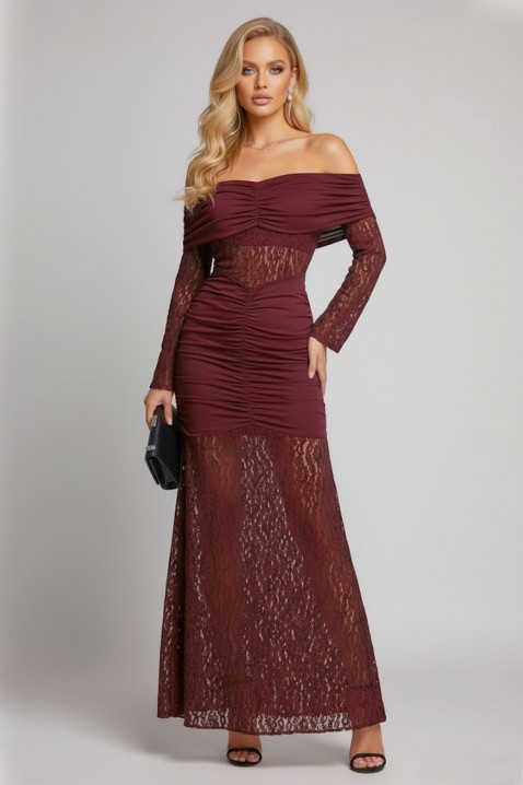 Haljina UNDRENZA BORDO, Boja: bordo, IVET.RS - Nova Kolekcija