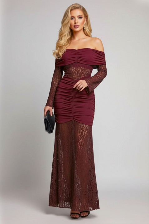 Haljina UNDRENZA BORDO, Boja: bordo, IVET.RS - Nova Kolekcija