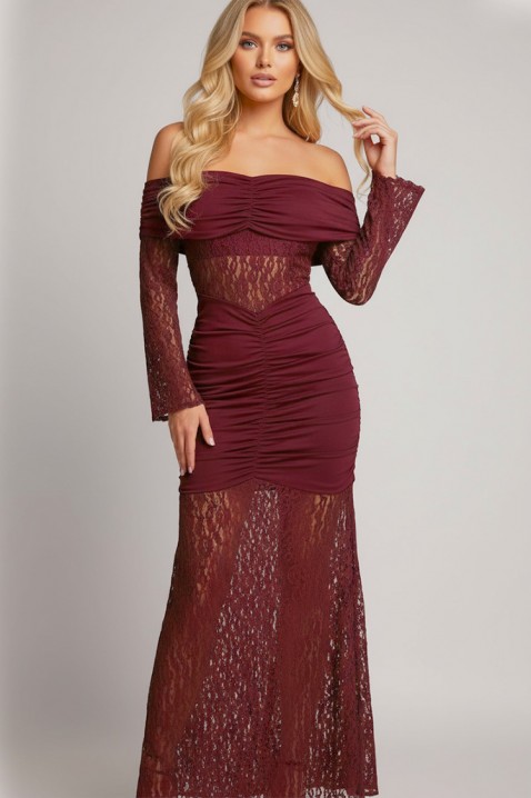 Haljina UNDRENZA BORDO, Boja: bordo, IVET.RS - Nova Kolekcija