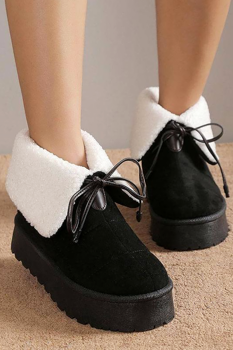 Ženske gležnjače ABESINA, Boja: crna, IVET.RS - Nova Kolekcija