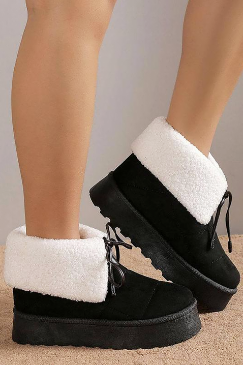 Ženske gležnjače ABESINA, Boja: crna, IVET.RS - Nova Kolekcija