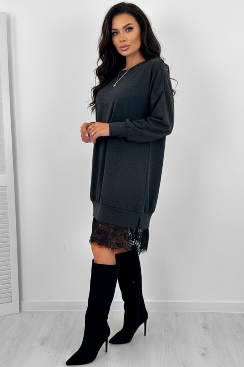 Haljina MONSOVA - Kratke haljine | Ivet.RS Haljina MONSOVA, Boja: grafitna, IVET.RS - Nova Kolekcija