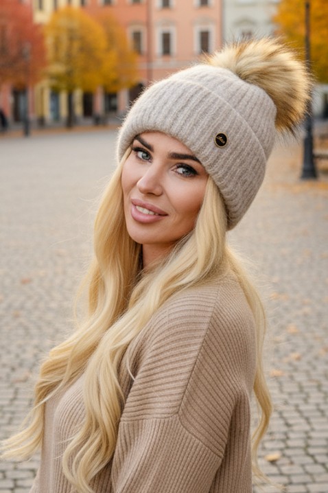 Kapa GORLEZKA GREY, Boja: siva, IVET.RS - Nova Kolekcija