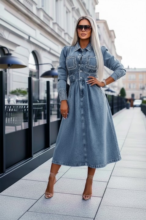 Haljina BRALVENZA, Boja: plava, IVET.RS - Nova Kolekcija