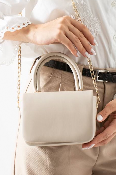 Ženska torbica MELVIRZA ECRU, Boja: ecru, IVET.RS - Nova Kolekcija