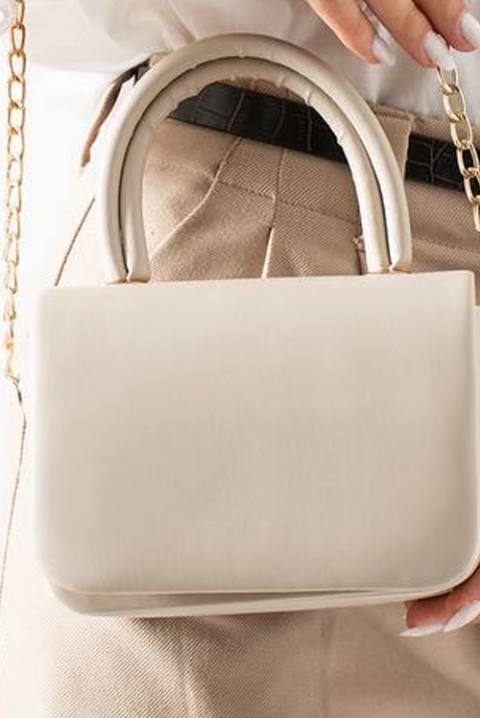 Ženska torbica MELVIRZA ECRU, Boja: ecru, IVET.RS - Nova Kolekcija