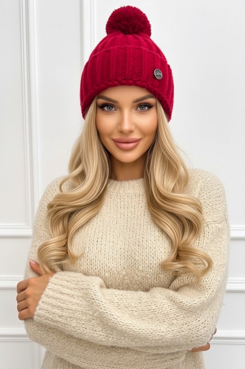 Kapa LEILONZA RED, Boja: crvena, IVET.RS - Nova Kolekcija