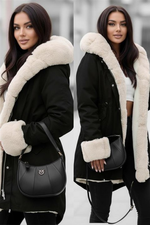 Jakna LEILUSHA BLACK, Boja: crna, IVET.RS - Nova Kolekcija