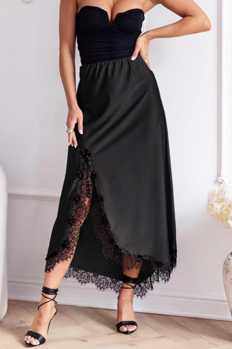 Suknja DANTELDA BLACK, Boja: crna, IVET.RS - Nova Kolekcija