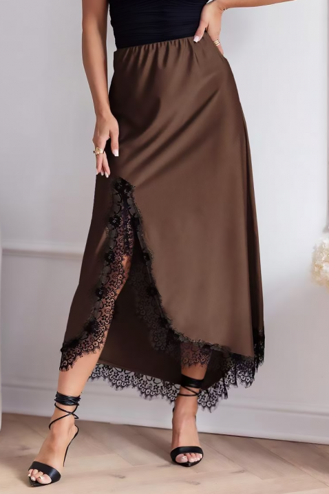 Suknja DANTELDA BROWN, Boja: crna, IVET.RS - Nova Kolekcija