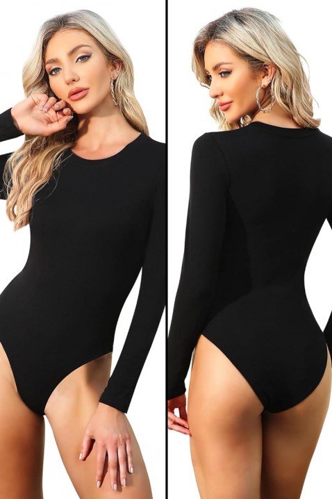 Bodi - bluza BERIOSTA, Boja: crna, IVET.RS - Nova Kolekcija