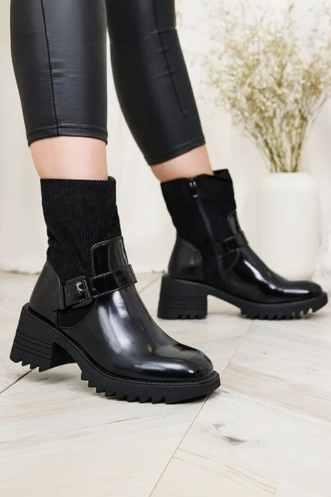 Ženske gležnjače KALOSTA, Boja: crna, IVET.RS - Nova Kolekcija