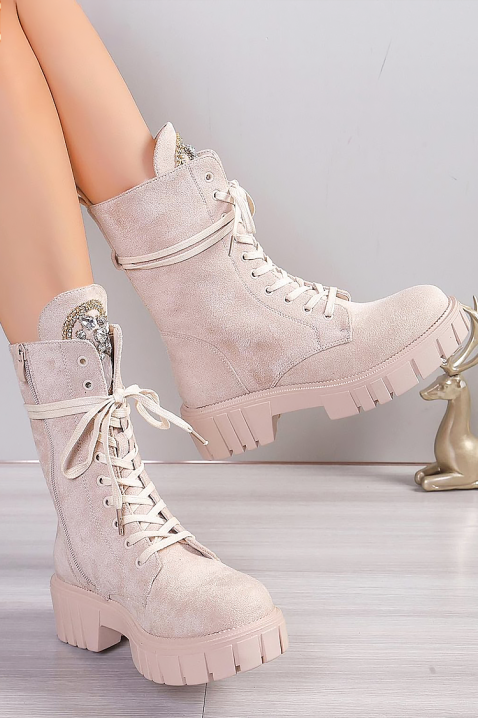 Ženske gležnjače MANTELORA, Boja: bež, IVET.RS - Nova Kolekcija