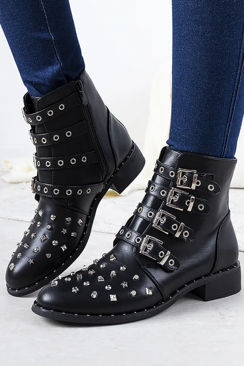 Ženske gležnjače BERINSA, Boja: crna, IVET.RS - Nova Kolekcija