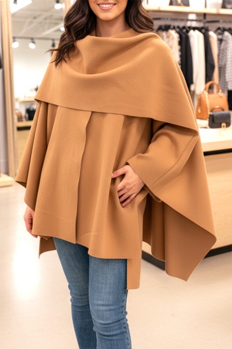 Kaput POKRINZA CAMEL, Boja: svetlobraon, IVET.RS - Nova Kolekcija