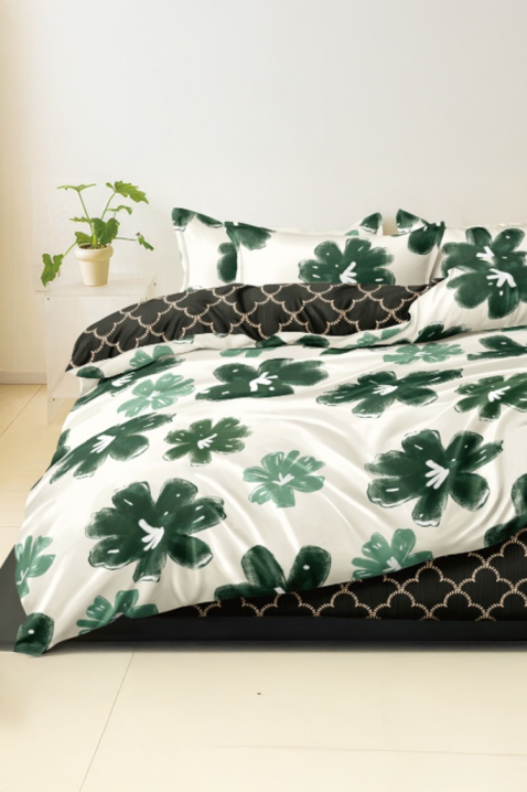 Komplet posteljine MIOXELY 200x220 cm pamuk - 4 dela, Boja: višebojna, IVET.RS - Nova Kolekcija