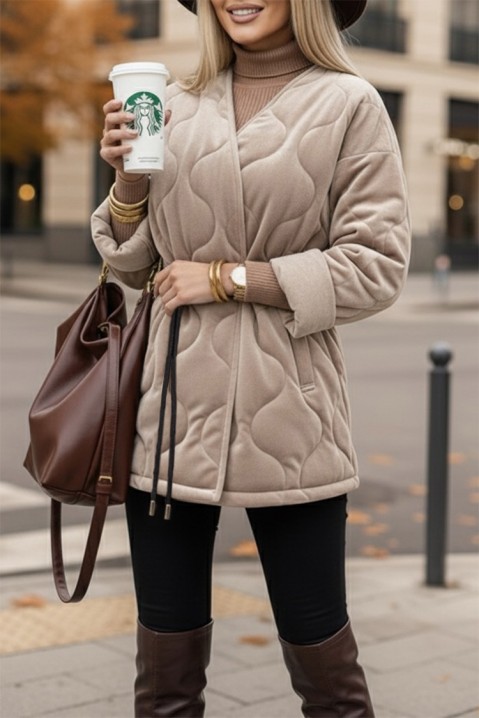 Kaput FESOLGA BEIGE, Boja: bež, IVET.RS - Nova Kolekcija