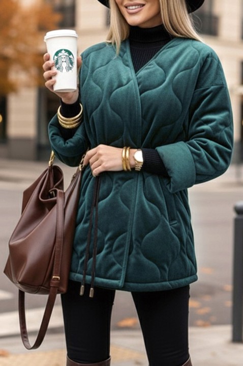 Kaput FESOLGA PETROL, Boja: petrolej, IVET.RS - Nova Kolekcija