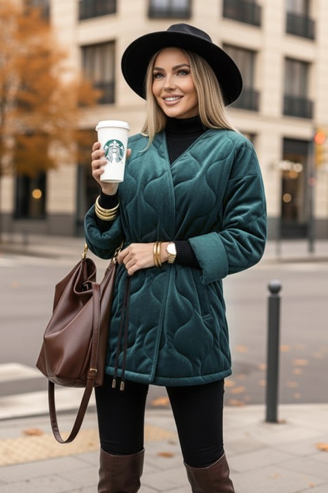 Kaput FESOLGA PETROL, Boja: petrolej, IVET.RS - Nova Kolekcija