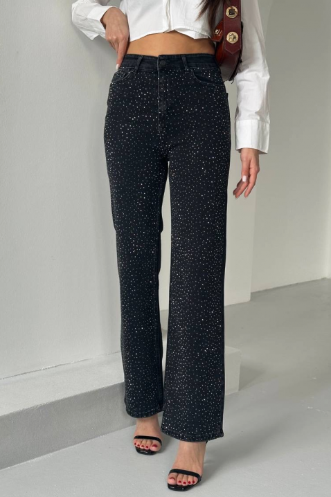 Farmerke SEFIRENA BLACK, Boja: crna, IVET.RS - Nova Kolekcija