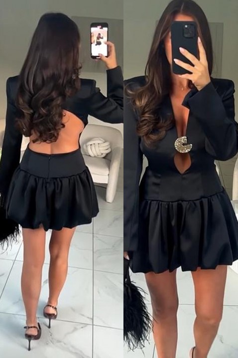 Haljina LONBREDA, Boja: crna, IVET.RS - Nova Kolekcija