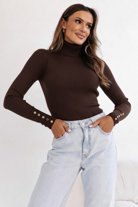 Ženska bluza PEROLTA BROWN, Boja: braon, IVET.RS - Nova Kolekcija