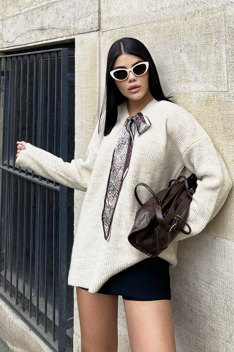 Džemper SHARLINTA ECRU, Boja: ecru, IVET.RS - Nova Kolekcija