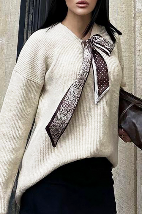 Džemper SHARLINTA ECRU, Boja: ecru, IVET.RS - Nova Kolekcija