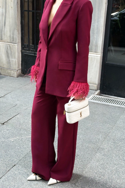 Komplet BROVELDA, Boja: bordo, IVET.RS - Nova Kolekcija