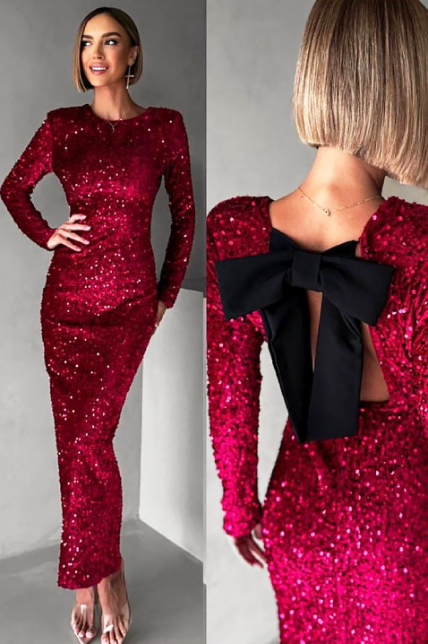 Haljina JOLINZA RED, Boja: crvena, IVET.RS - Nova Kolekcija