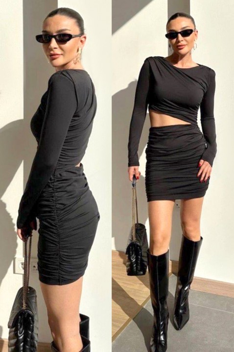 Haljina VELNEDA BLACK, Boja: crna, IVET.RS - Nova Kolekcija