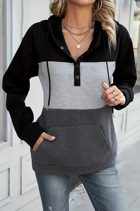 Dukserica FRELONDA, Boja: siva, IVET.RS - Nova Kolekcija