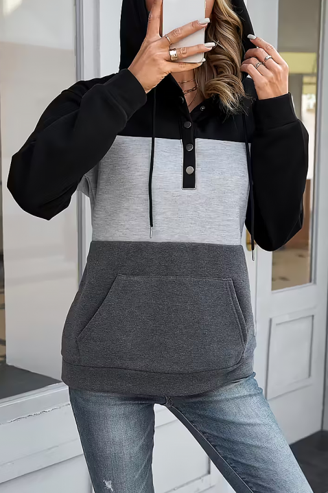 Dukserica FRELONDA, Boja: siva, IVET.RS - Nova Kolekcija