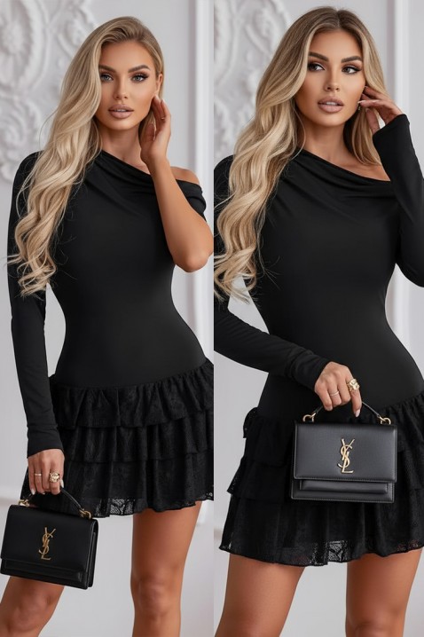 Haljina STELARA, Boja: crna, IVET.RS - Nova Kolekcija