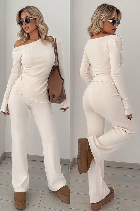 Komplet ABENITA ECRU, Boja: ecru, IVET.RS - Nova Kolekcija