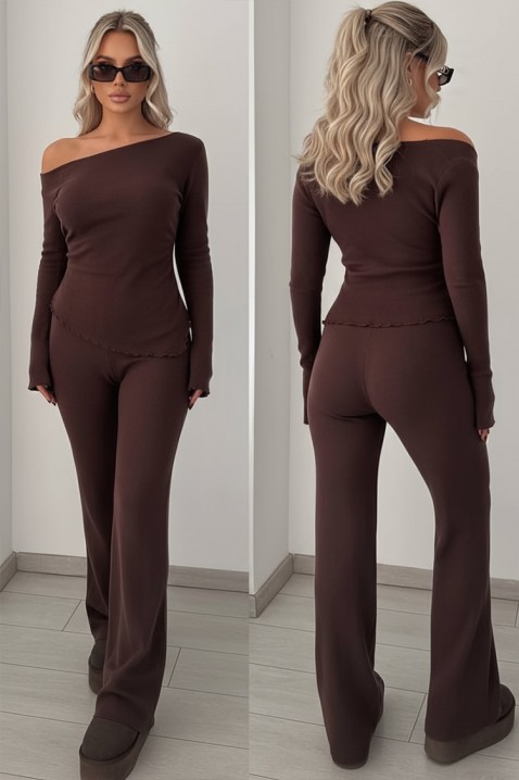 Komplet ABENITA BROWN, Boja: braon, IVET.RS - Nova Kolekcija