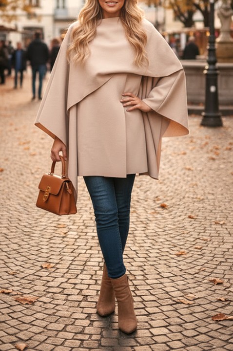 Kaput POKRINZA ECRU, Boja: ecru, IVET.RS - Nova Kolekcija